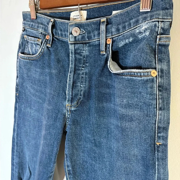 CITIZENS OF HUMANITY emerson slim fit boyfriend jean in distressed tempo 0234 - Picture 7 of 15